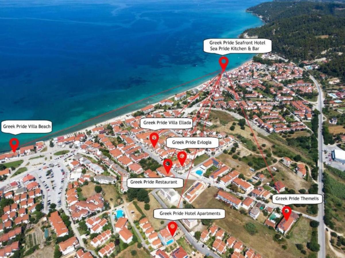 Halkidiki Greek Pride Villa Ellada Foúrka Eksteriør bilde